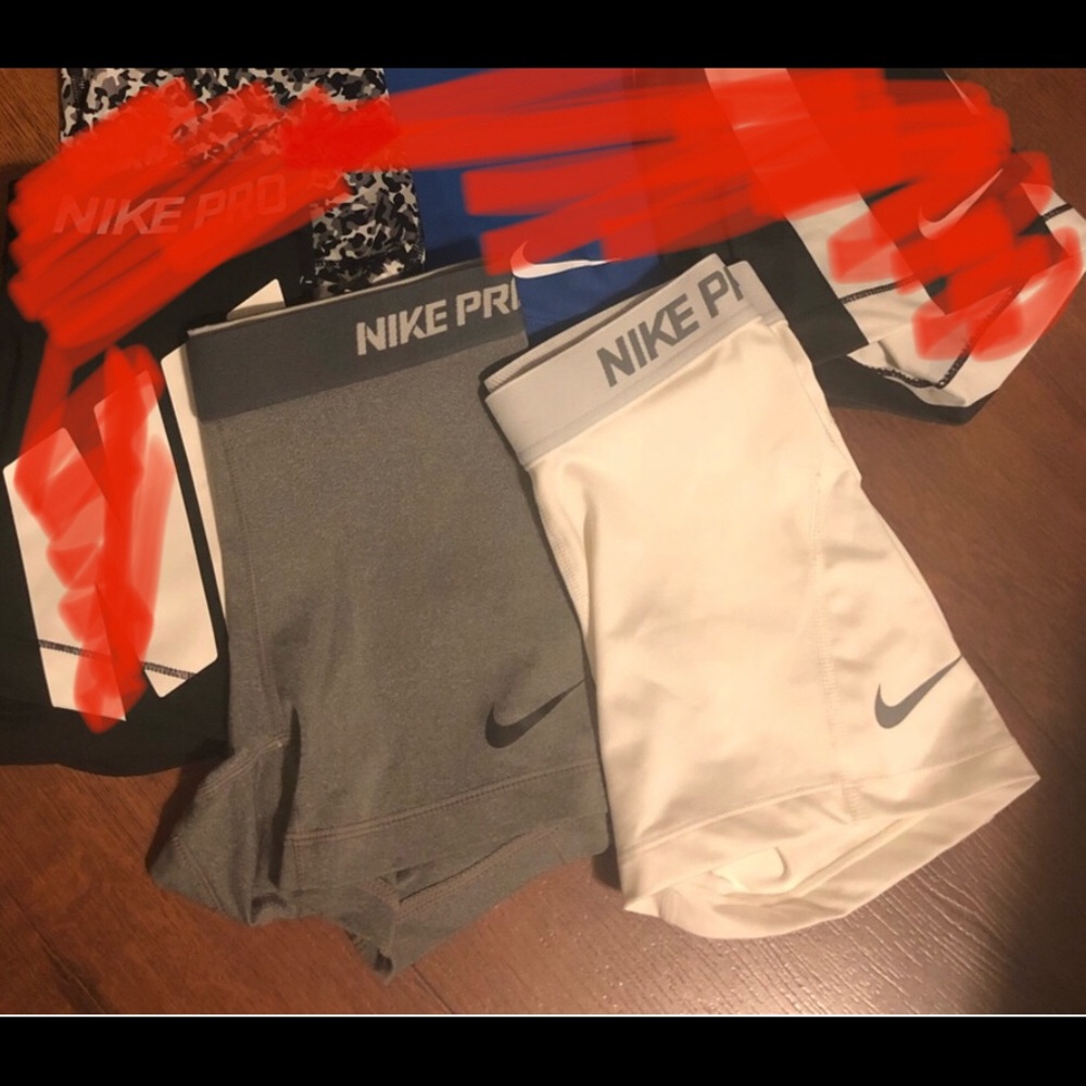 Nike Compression Shorts Bundle (2)